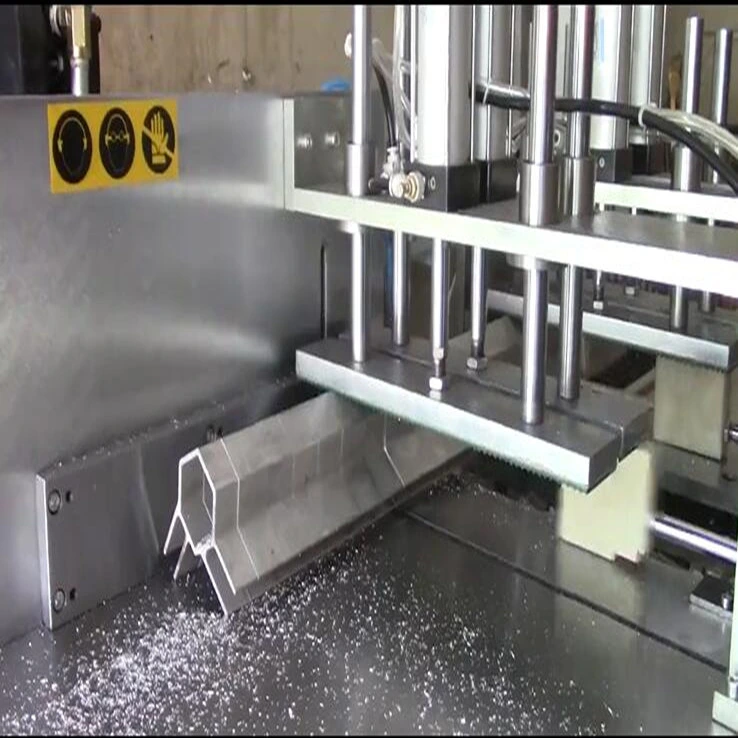 Hydraulic Cross Automatic Feeding Aluminum Cutter Saw Machine Rod Cutting Machine