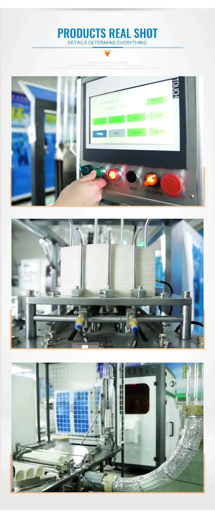 Paper Cup Making Machine Manufacturers Hot Cold Drinking Cups Coffee Tea Cup Making Machine