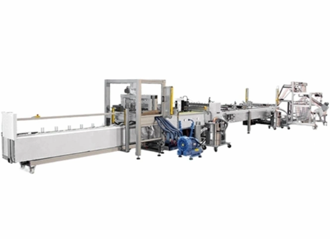 Fully Automatic Cotton Drawstring Knotting Plastic Bag Making Machine with Top Gusseted Option