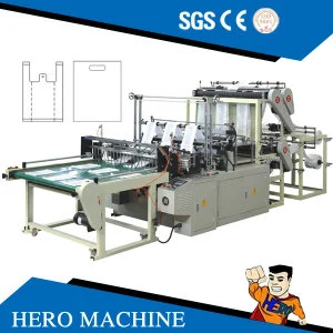Wholesale All Type Plastic Bag Making Machine for T-Shirt, Vest, Shopping, Patch, Flower, Chicken, Flat, Garbage Bag