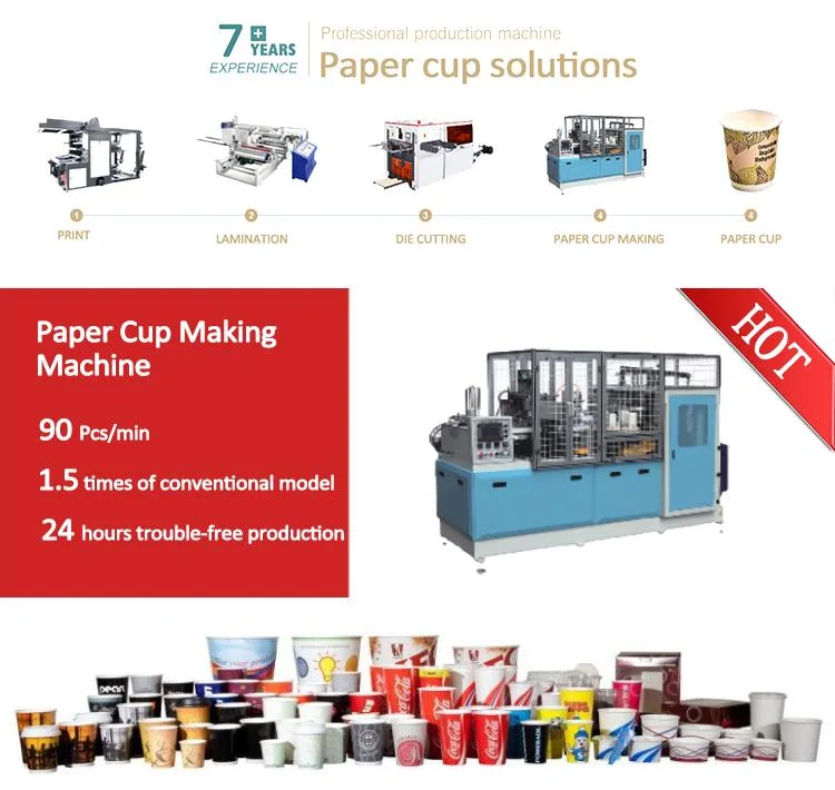 Double Wall Paper Cup Making Machine Paper Cup Forming Price
