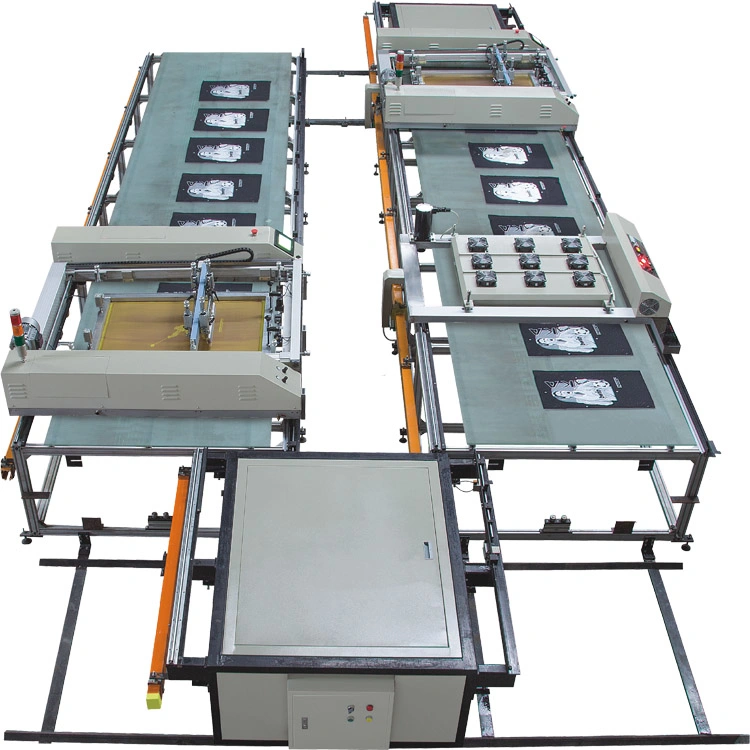 Price Spt Series Automatic Flatbed Screen Printer for Fabric-Boards, Glass-Plates, and Ceramics etc in Multi-Colors.