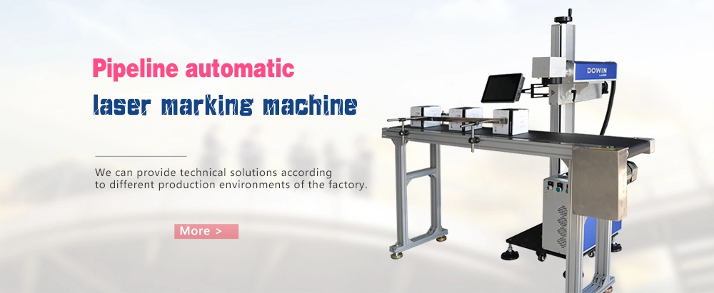 Series Number Laser Printer Online Flying CO2 Laser Marking Medicine Package Printing with Conveyor Machine for Capsule