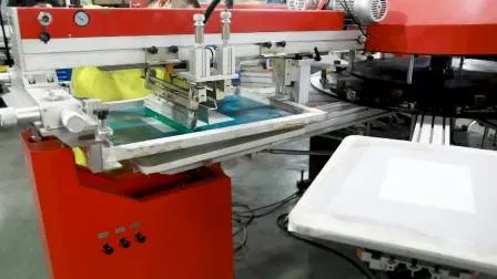 Spg Automatic Four Color Screen Printer with Yz Series Digital Printing Machine