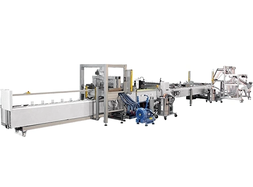 Fully Automatic Plastic Cotton Cords Drawstring Inserting and Knotting Bag Making Machine Price