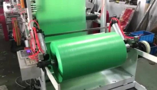 Price PE Biodegradable Pre Cut Drawstring Draw Tape Ribbon-Through Coreless Garbage Trash Bag Making Machine with Ligature
