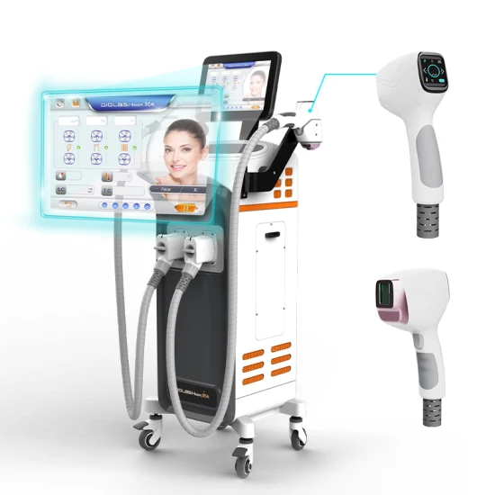 Hottest Factory Price 2023 High Power Painless Air Cooling Ice Germany Medical Distributor Alexandrite 4 Waves Diode Laser Hair Removal Machine Beauty Equipment